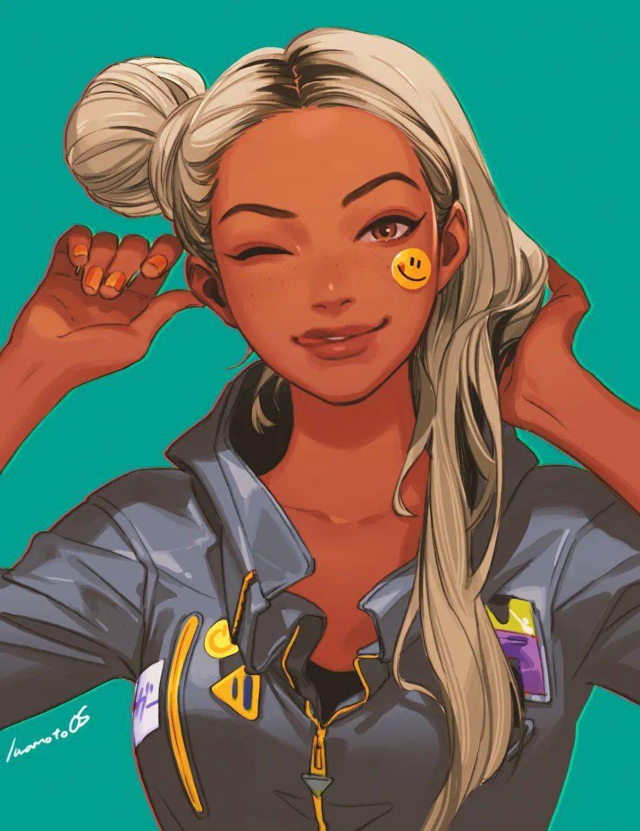 这波美式新潮风角色不收藏血亏日籍画师岩本ゼロゴ作品分享7game