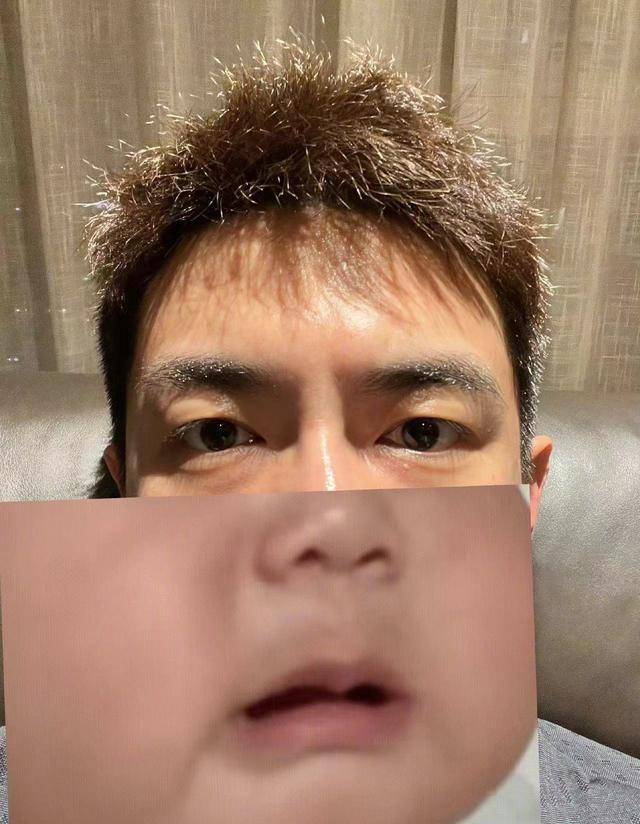 林更新晒怼脸自拍,粉丝:你不是半遮面抱琵琶的美女_林狗_照片_表情