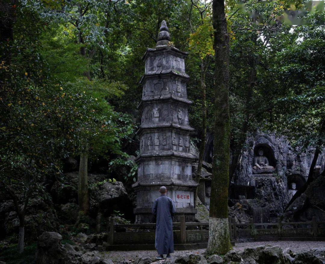 昔日维卫佛带领比丘六万二千,出山回其文王的国土.