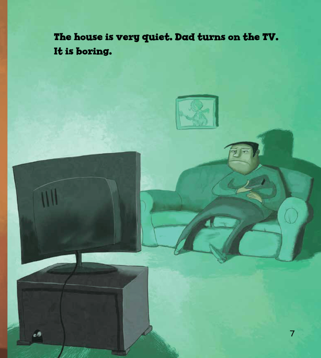 丽声北极星aquiethouse房子静悄悄原版有声绘本视频图文中英文