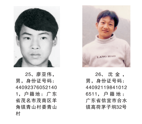电白这23名男子犯下命案,看到立即报警……_茂名市_公安局_蓝色