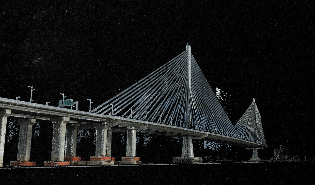 为桥梁做全息扫描长江南京航道局开展无人机测量桥梁净空高探索