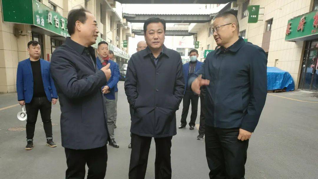 西商动态|安徽石台县考察调研组莅临凤台西商农商城参观指导_靳武