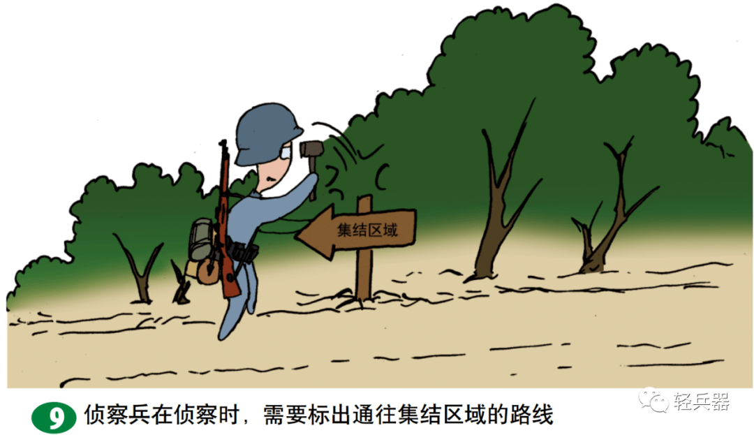 【漫画】二战德军装甲战术——进攻(1)_卡拉什尼科夫_麦德森_轻武器