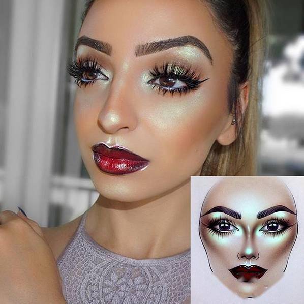 化妆师宝宝有福了画在脸上的美人图超惊艳