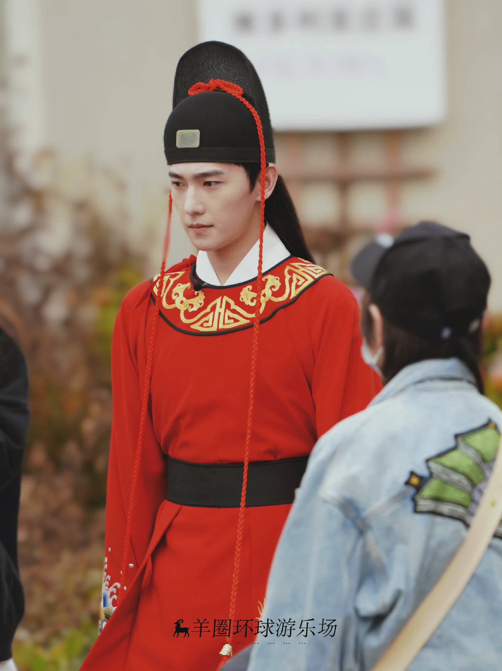 杨洋cos展昭路透图9615 啊啊啊啊红衣古装梦回宝玉时期……_男人