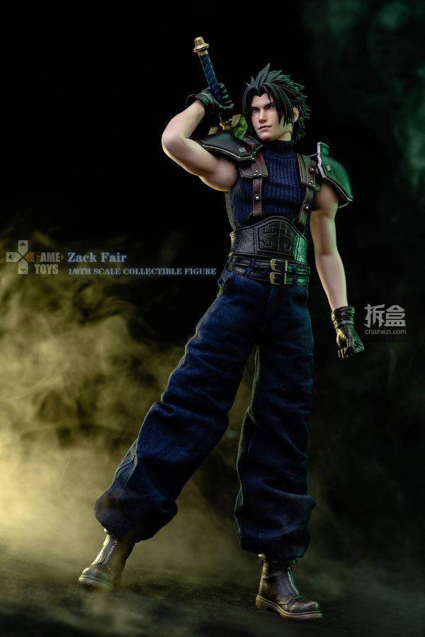 状态GAMETOYS 1/6 幻想战士 扎克斯 可动人偶 兵人12寸