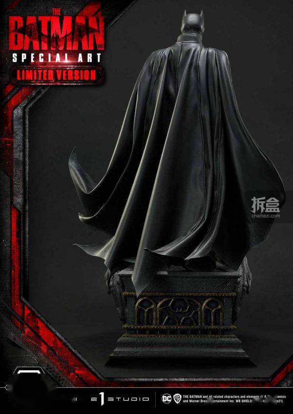 蝙蝠侠PRIME 1 STUDIO 1/3 2022电影 THE BATMAN 蝙蝠侠雕像