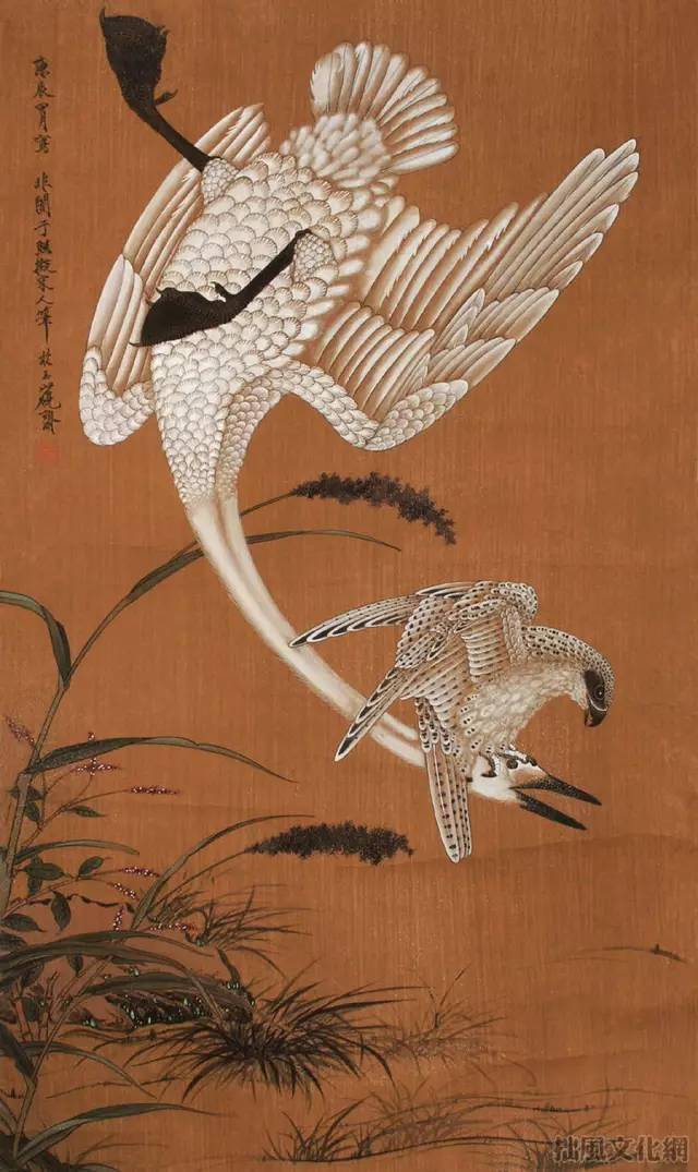 清代于非闇雅怡共品手絵花草画全冊-