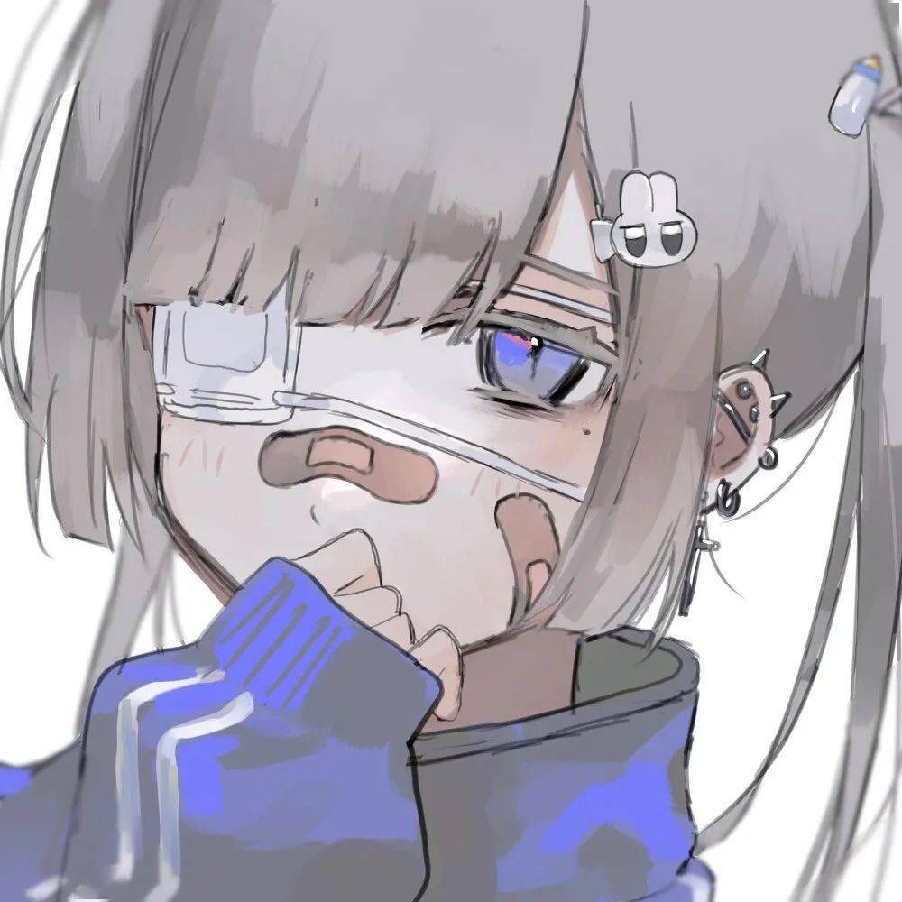 动漫头像 好看的动漫男头 超拽的动漫女头_剪辑_二次元_壁纸