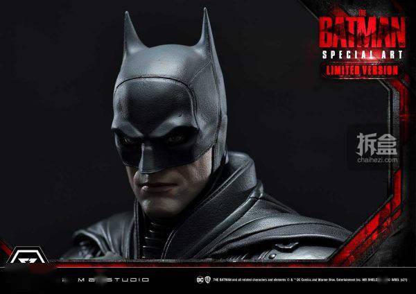 蝙蝠侠PRIME 1 STUDIO 1/3 2022电影 THE BATMAN 蝙蝠侠雕像