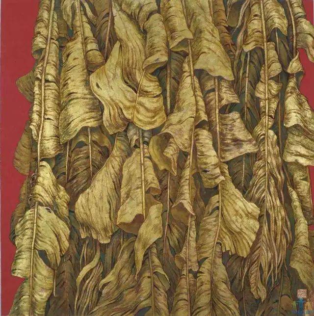 蒋采苹的重彩工笔花鸟画十分惊艳