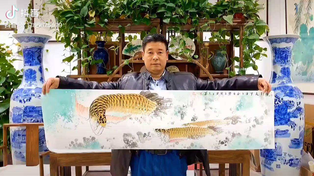 著名实力派国礼画家孙其峰霍春阳郭石夫弟子——蔡立杰老师_孙其峰_霍