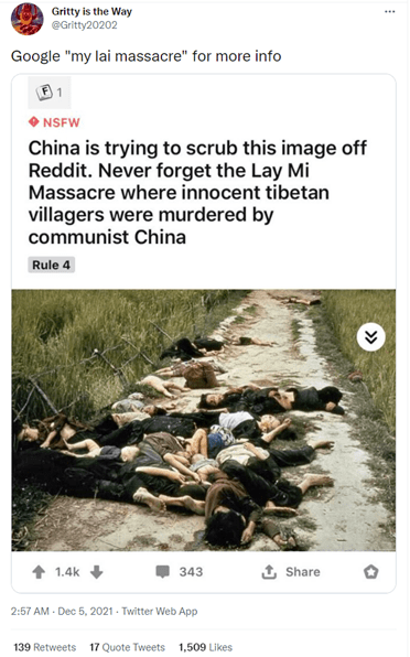 明查美军越战暴行证据何以跟中国扯上了关系