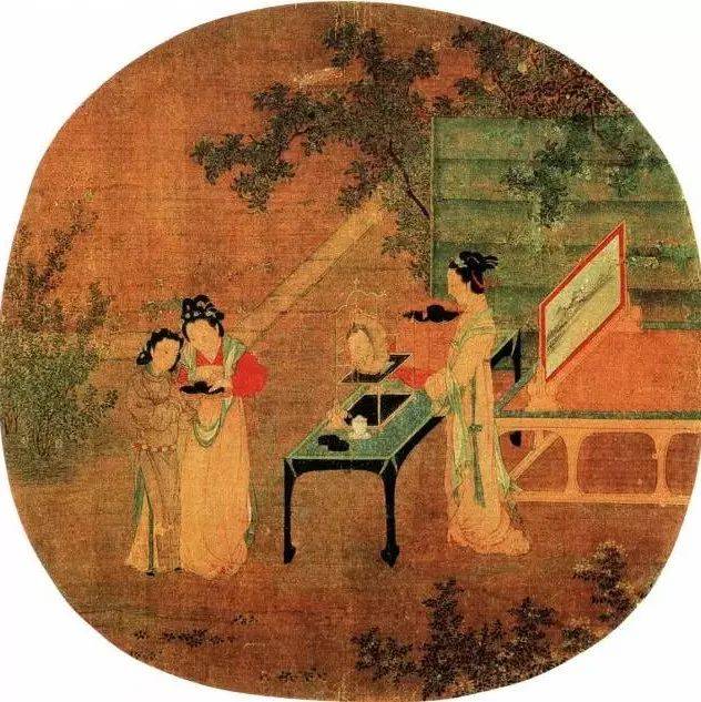 100句宋词配100幅宋画小品,经典!_满城_马远_赵伯驹