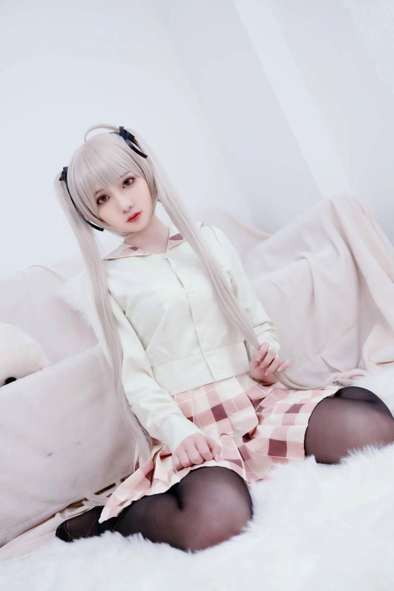 凌凌子|穹妹制服cosplay