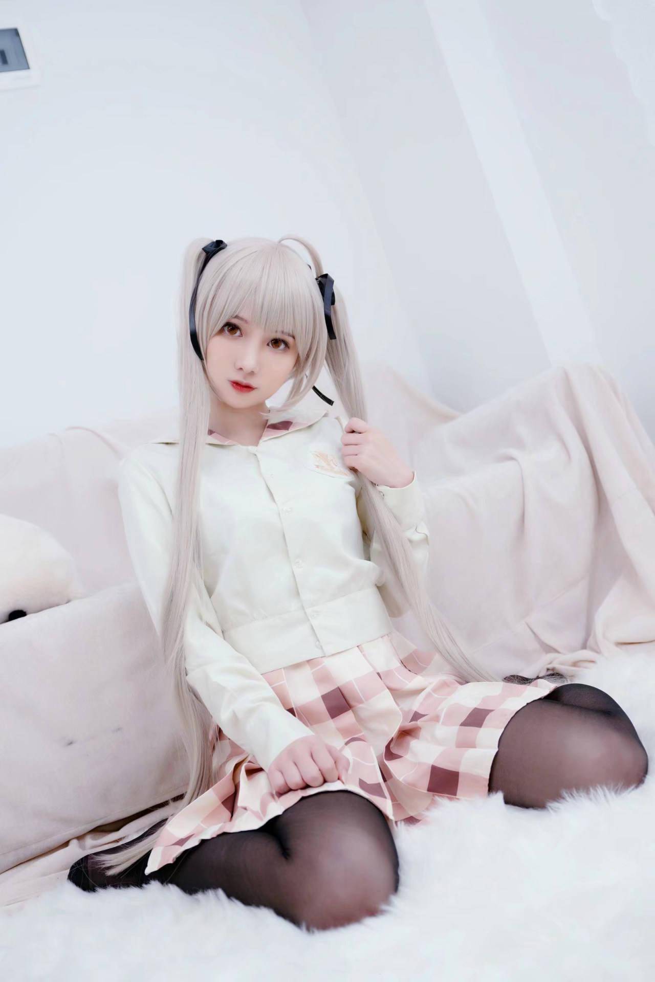 凌凌子|穹妹制服cosplay