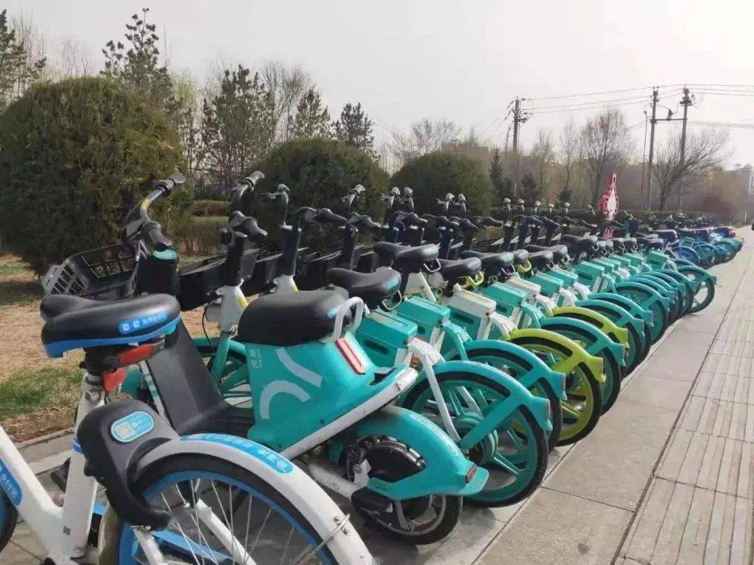 呼和浩特市全部共享车辆实现定点停车功能