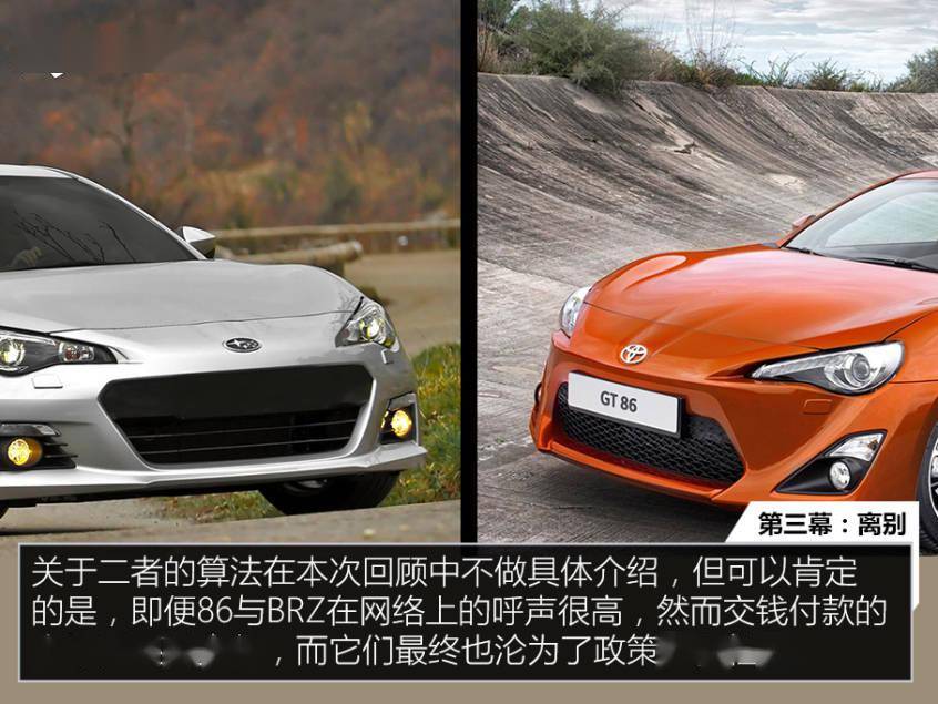 回顾86与brz的历史 以及与中国市场的分分合合 丰田 发动机 Die