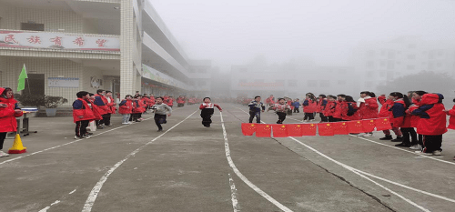 邹小平|恩阳区兴隆小学隆重举行2021年冬季运动会