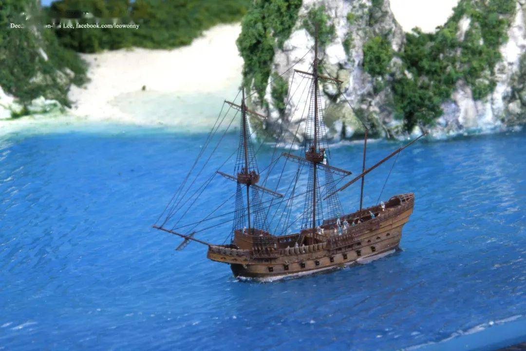 发现了不老泉的西班牙皇家海军战舰圣地亚哥号