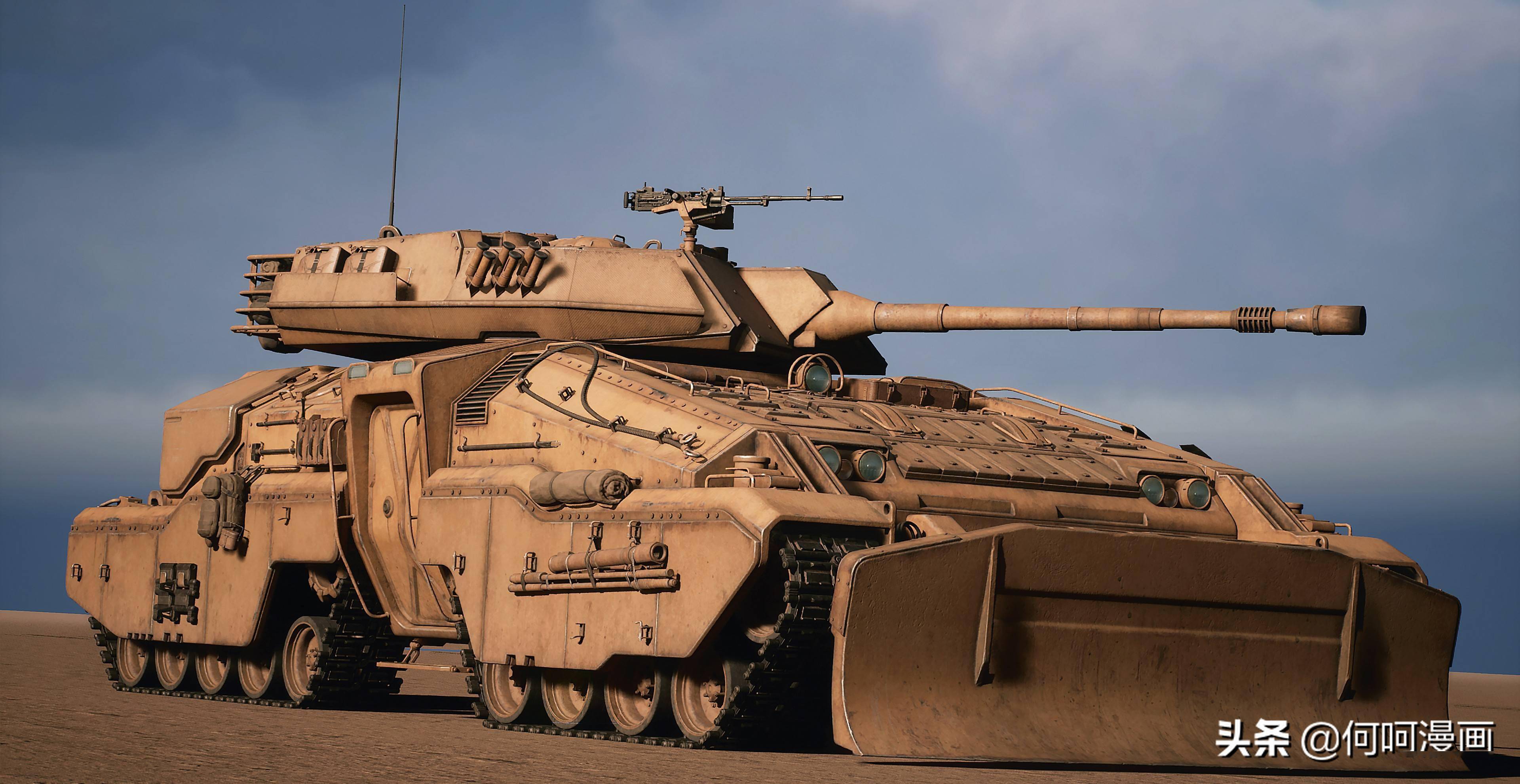 看看插画师们设计的未来概念性武器_作品_挂载_可操作性