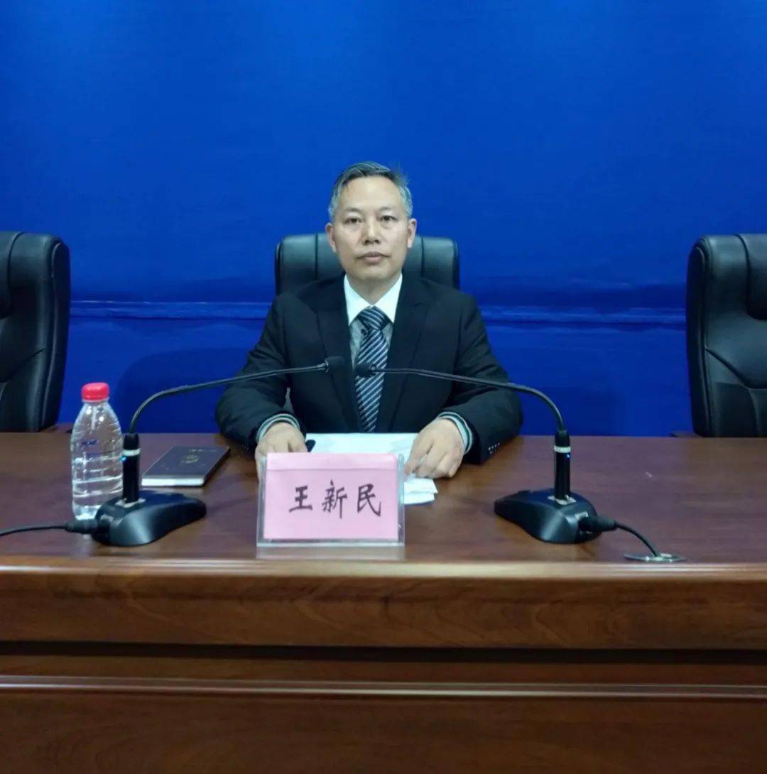 市生态环境局党委委员,副局长王新民