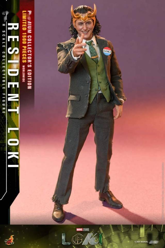 收藏版模玩资讯：Hot Toys《洛基》总统洛基 高级收藏版 1/6比例收藏级人偶