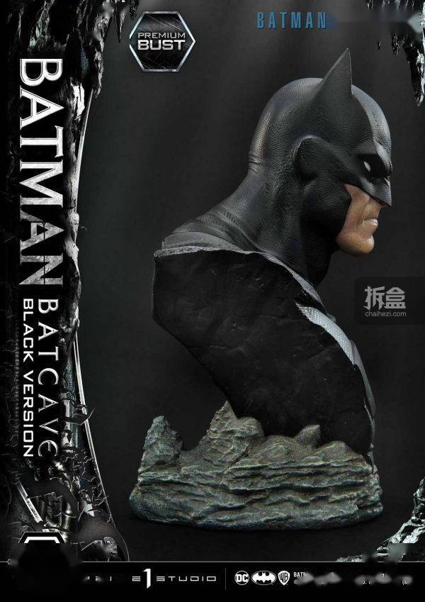 配件PRIME 1 STUDIO BATMAN HUSH 蝙蝠侠 缄默 1/3雕像胸像