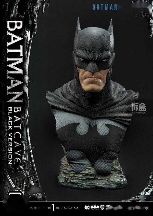 配件PRIME 1 STUDIO BATMAN HUSH 蝙蝠侠 缄默 1/3雕像胸像