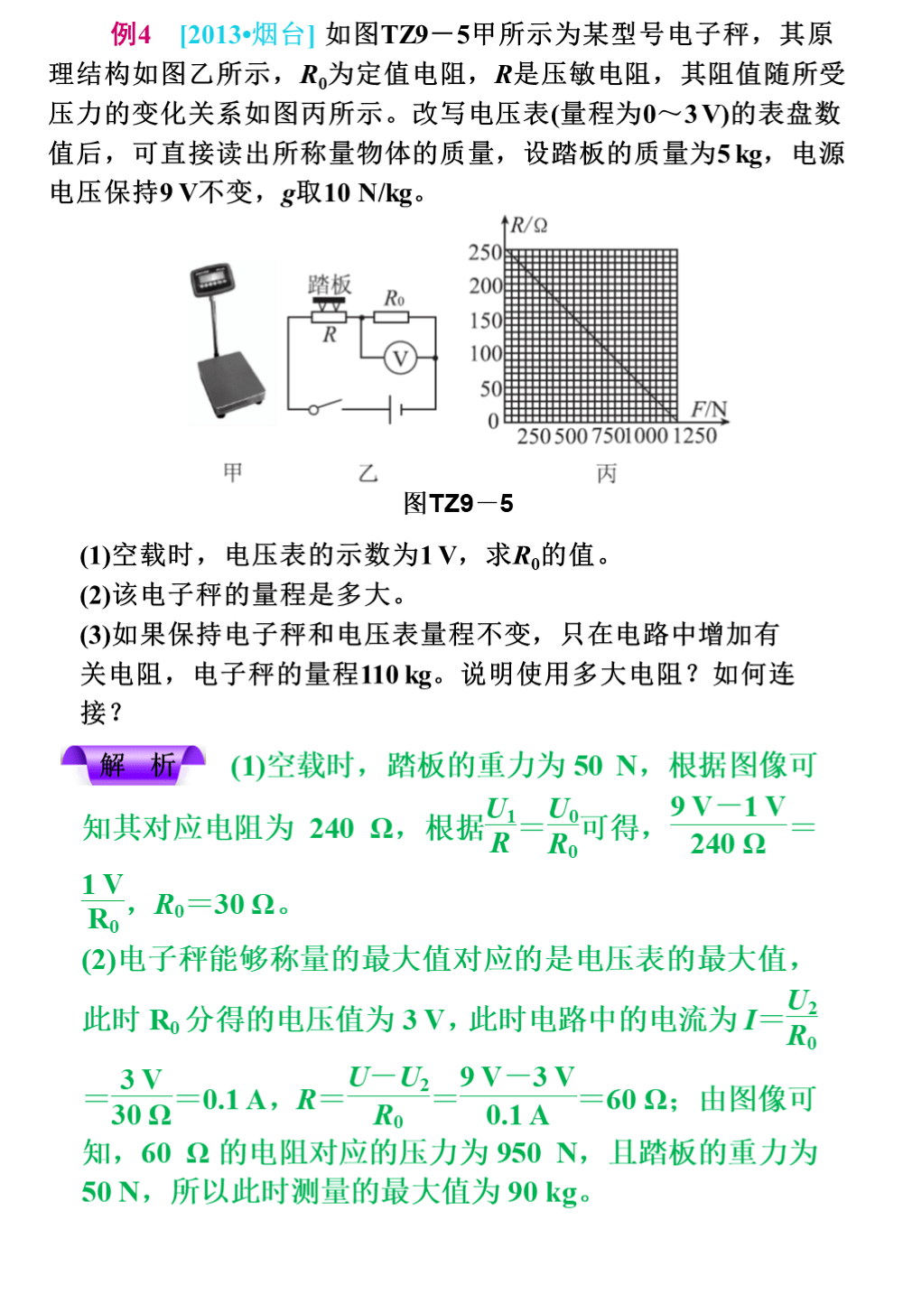 识别|中考物理知识点汇总，搞定这些题型胸有成竹，帮孩子收藏