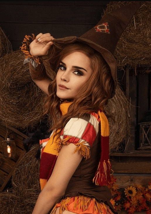 俄妹cos哈利波特赫敏魔法少女另显成熟性感