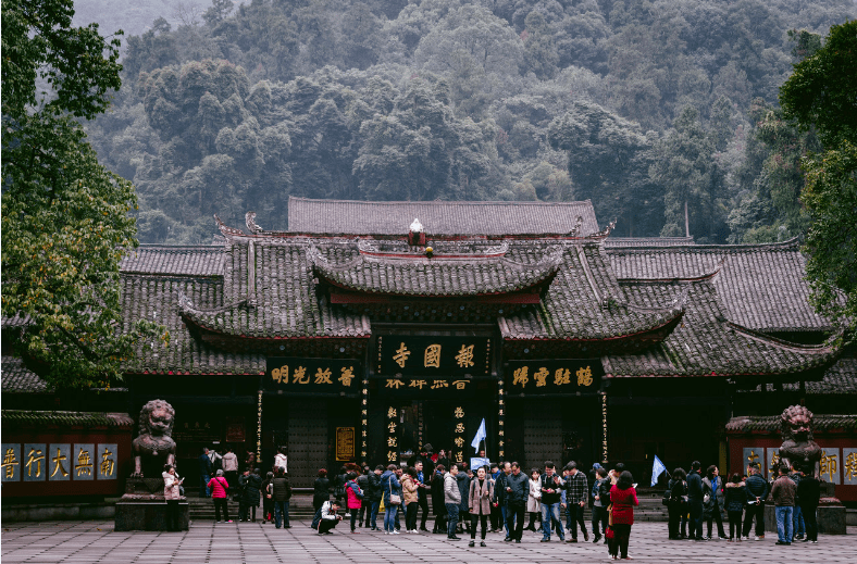 d1 乐山:巨型睡佛→乐山大佛→乌尤寺