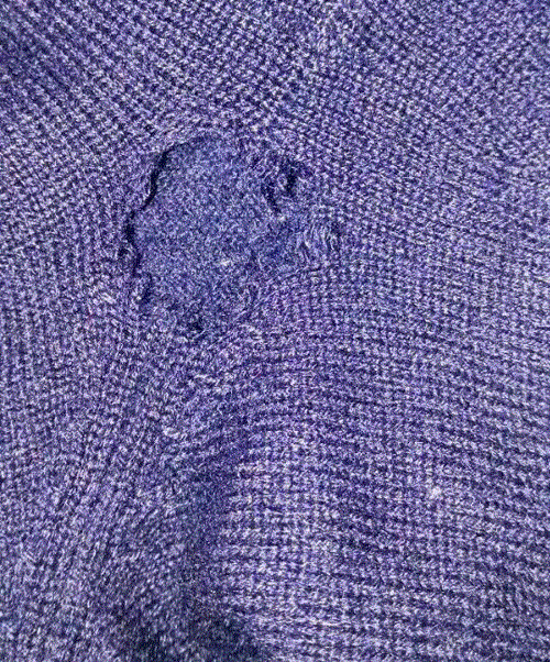 毛衣出现破洞很不美观,教你简单方法自己补好_毛条_原理_组织