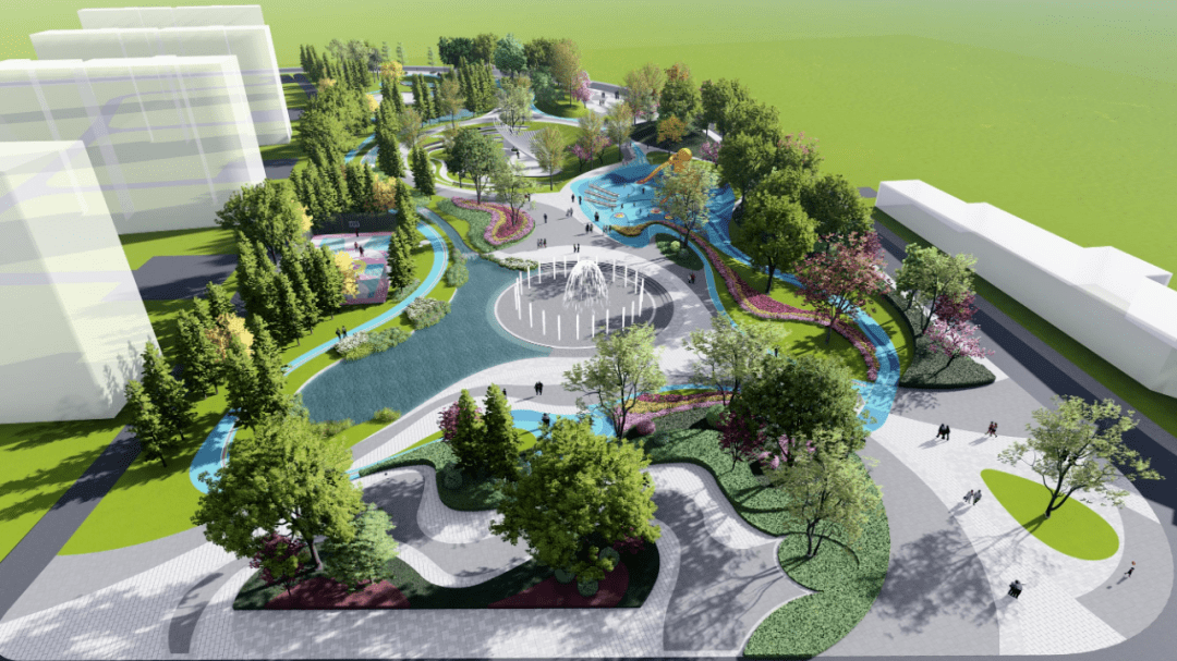 『盛隆国际』繁盛城央 二期新品著作 载誉而来_公园_园林_建筑