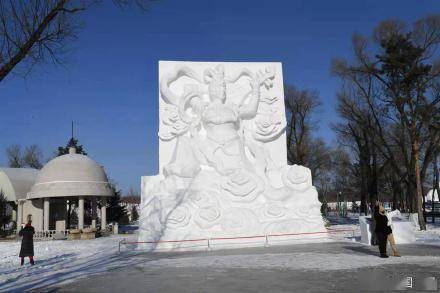 太阳岛|第三十四届哈尔滨太阳岛国际雪雕艺术博览会开园迎客