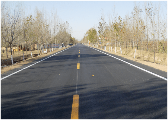 新改建的县级公路新建的g340国道农村客运候车亭农村客运站老漳河百米
