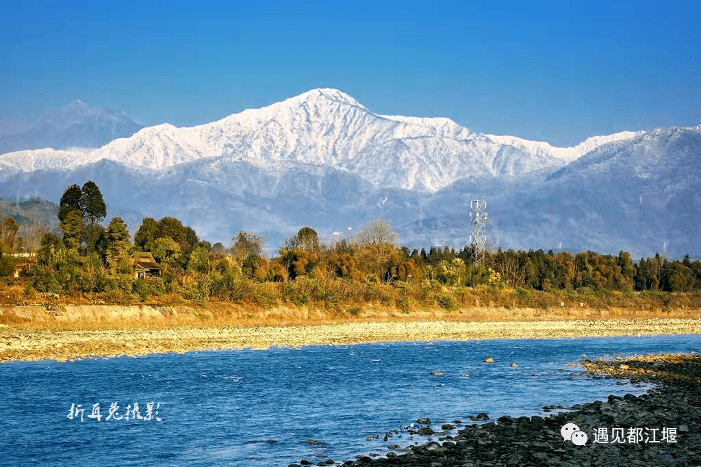 谦益|这里是都江堰，离雪山最近的公园城市！