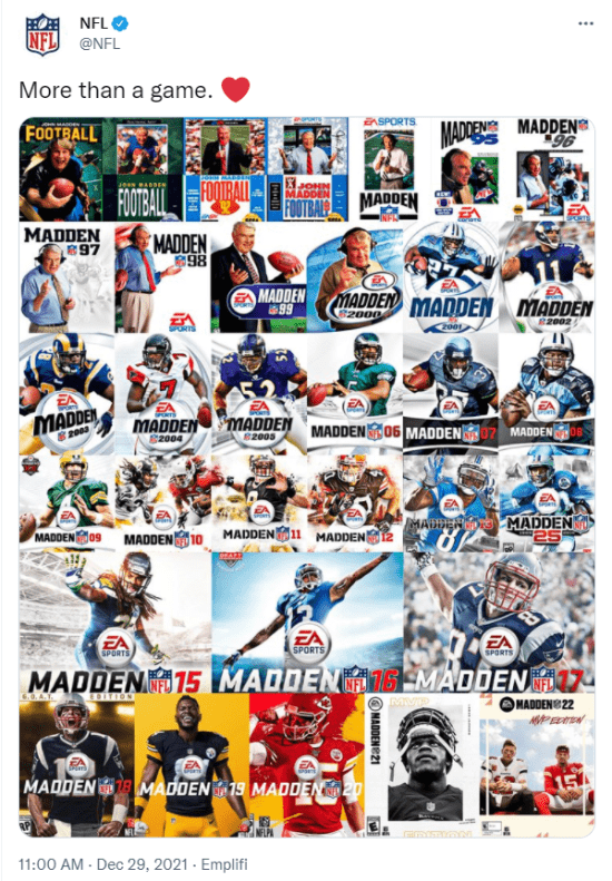 Madden|传奇NFL教练约翰·麦登去世 享年85岁