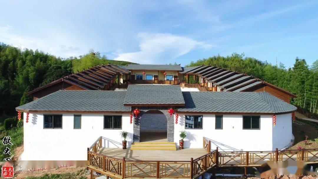 大田茶美人景区古堡民宿上榜首届三明67网红打卡地