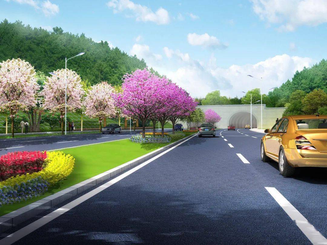 坪山区宝坪路今日通车极大缩短了坪山区与龙岗区的时空距离