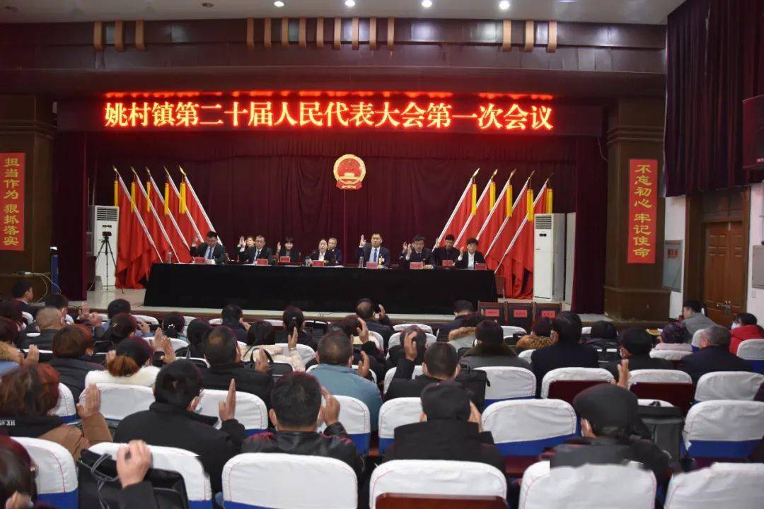 姚村镇第二十届人民代表大会第一次会议胜利召开_发展_工作_政府