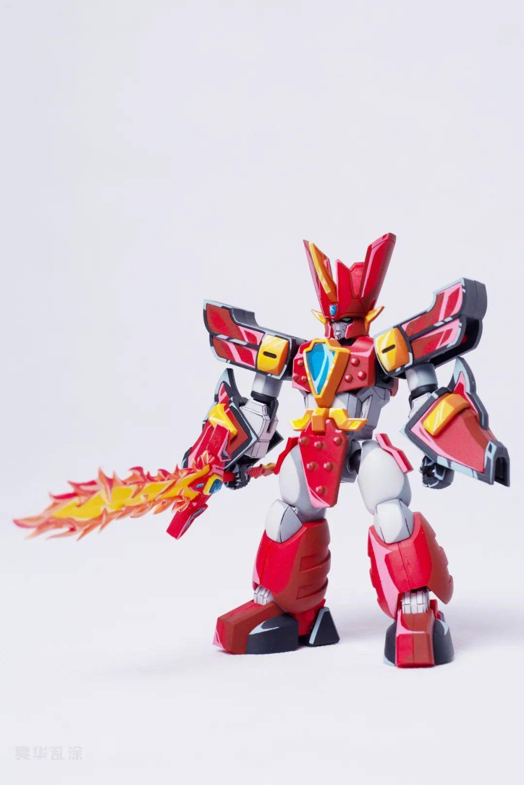 gsc moderoid 光能使者波涛使者风暴使者制作漫画色涂装