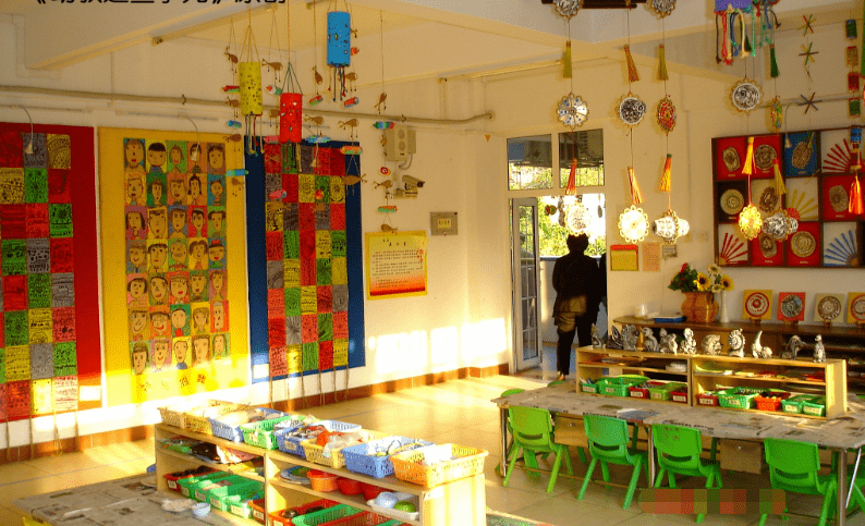 美工环创幼儿园环创之美工室布置让孩子感受美的冲击