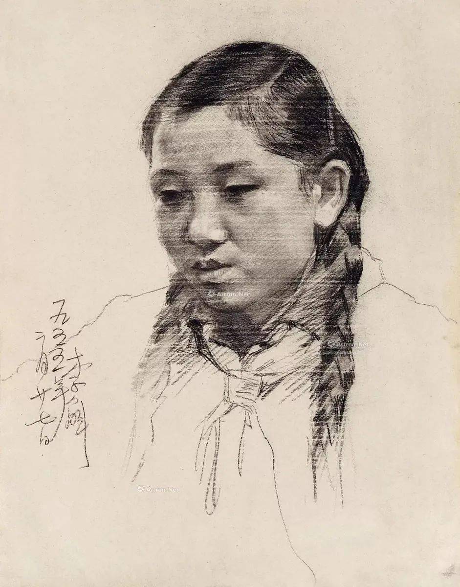 一位难得的中国画素描大师李斛