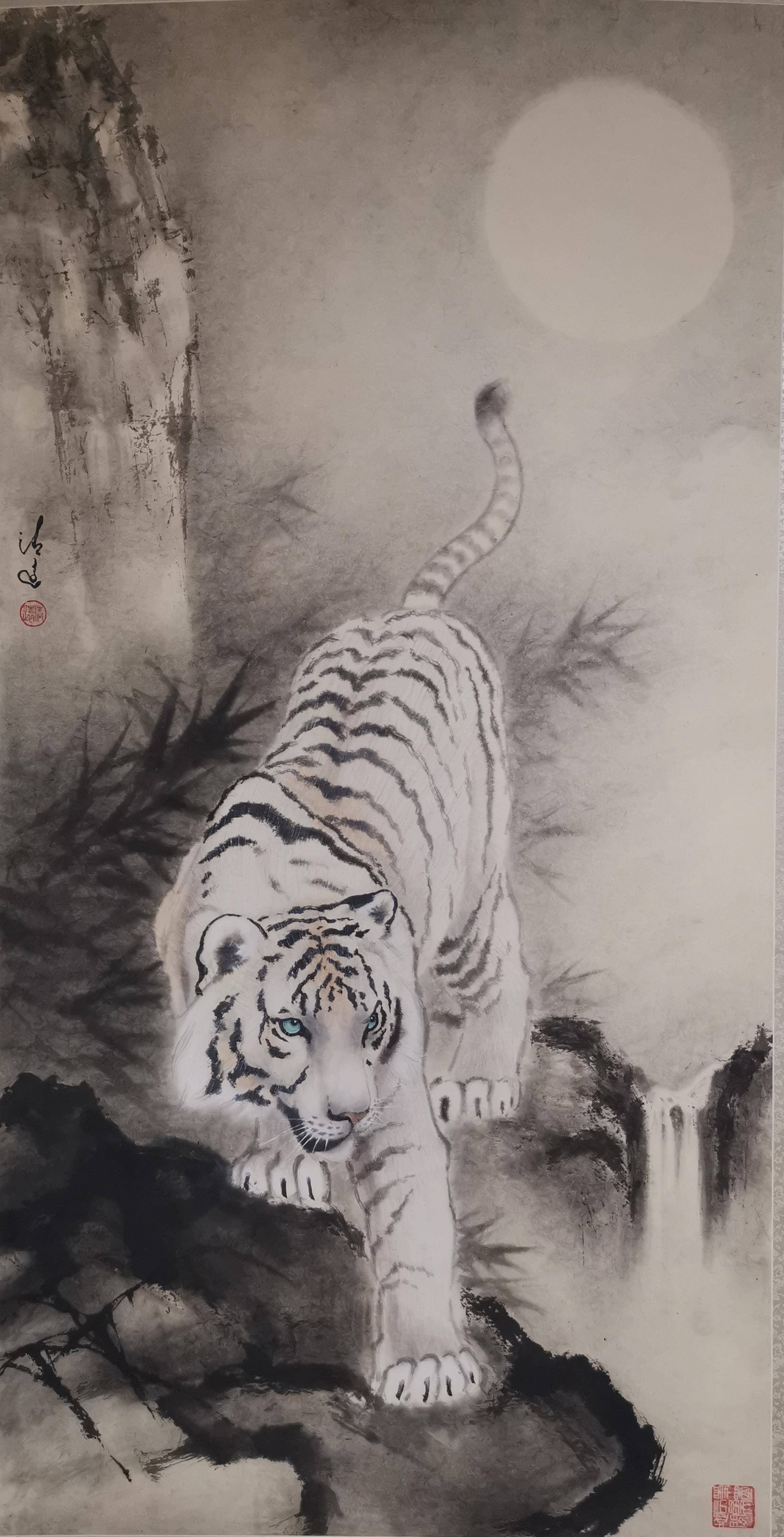 何家|香港当代岭南画派名家联展，“荷花胡”“何家山水”等聚首