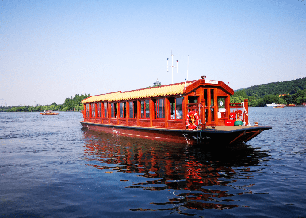 2022西湖游船年卡火爆开卖地铁直达码头坐船看遍西湖四季