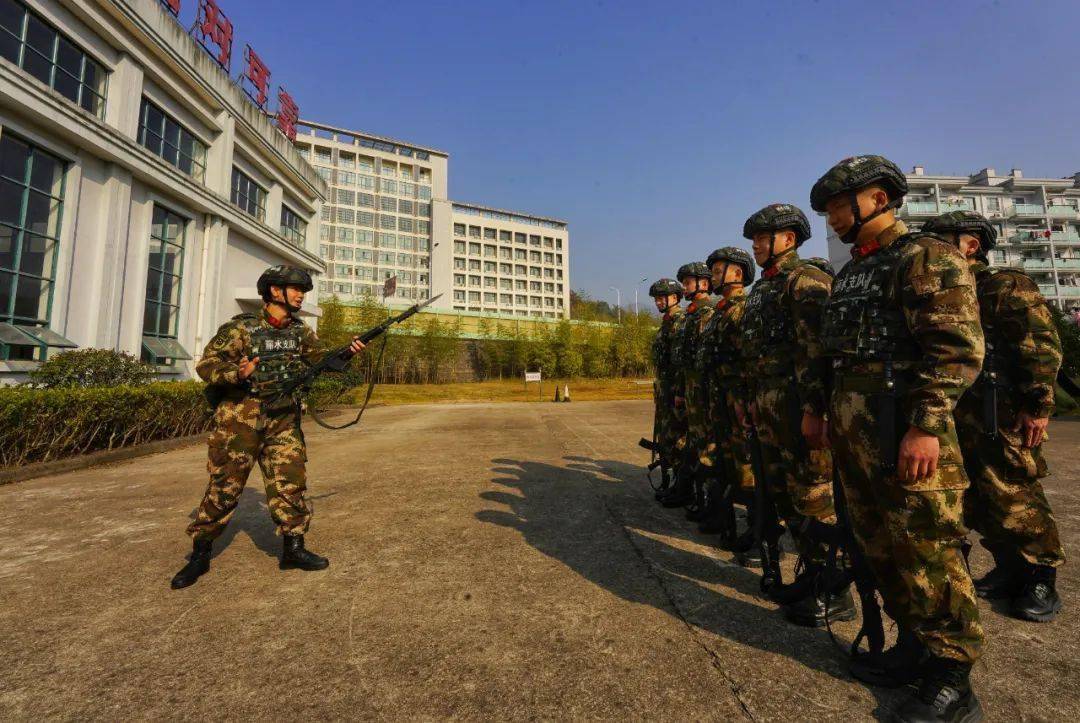 向战而行第81集团军某旅武警廊坊支队武警丽水支队武警黔西南支队