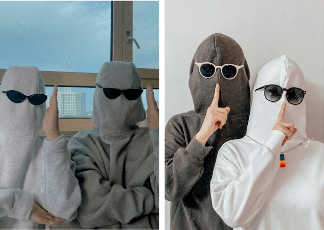 制霸朋友圈有趣的合照pose