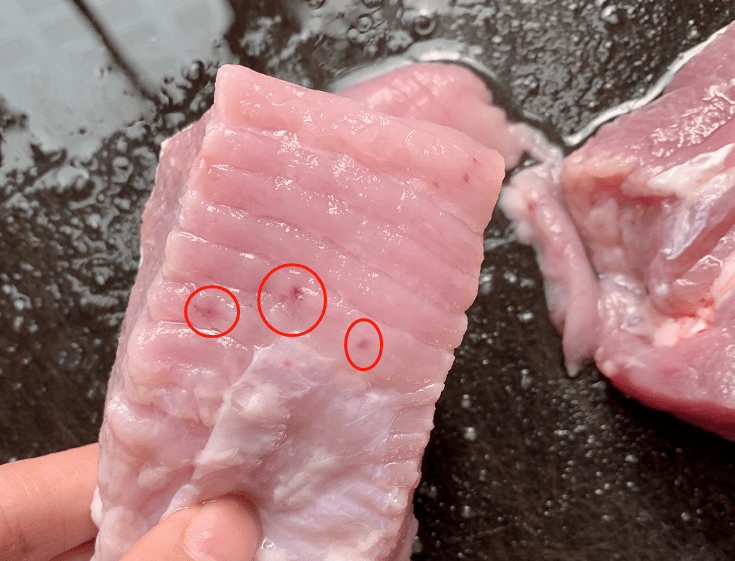 猪肥肉脂肪粒熟了图片图片